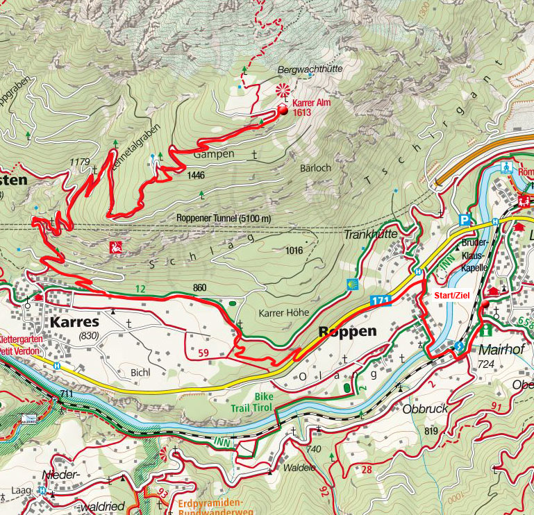Karrer Alm von Roppen Karrer Alm von Roppen