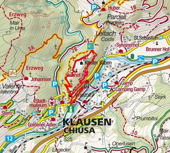Kloster Säben von Klausen Kloster Säben von Klausen