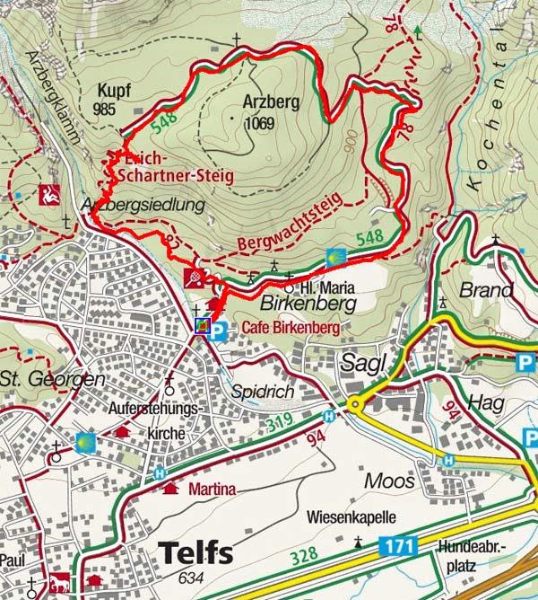 Wanderung rund um den Kupf Wanderung rund um den Kupf