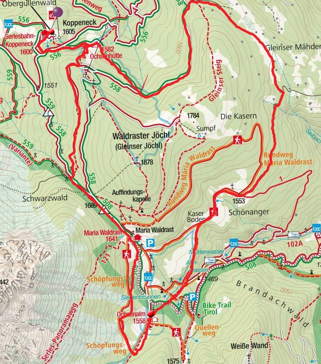 Matreier Ochsenalm - Rundwanderung über die Gleinser Mähder Matreier Ochsenalm - Rundwanderung über die Gleinser Mähder