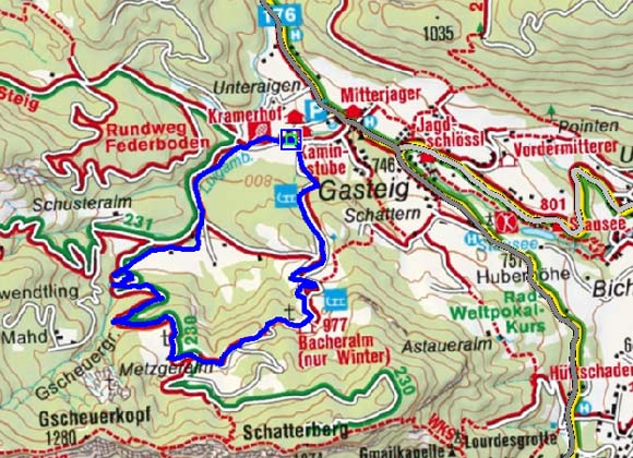 Metzgeralm - Bacheralm Metzgeralm - Bacheralm