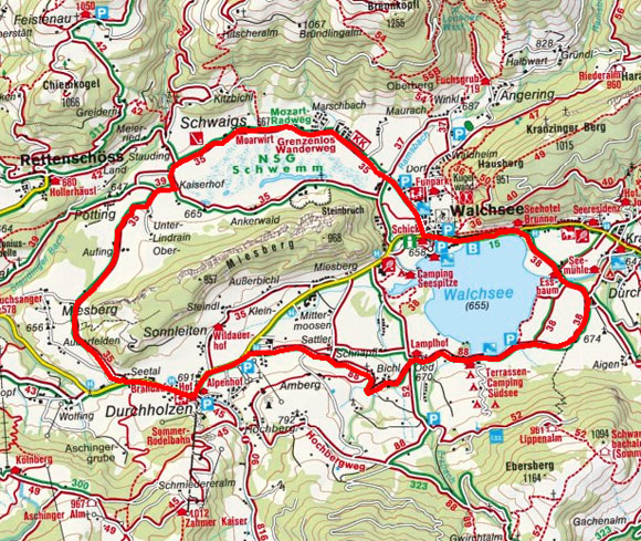 Von Walchsee um den Miesberg Von Walchsee um den Miesberg