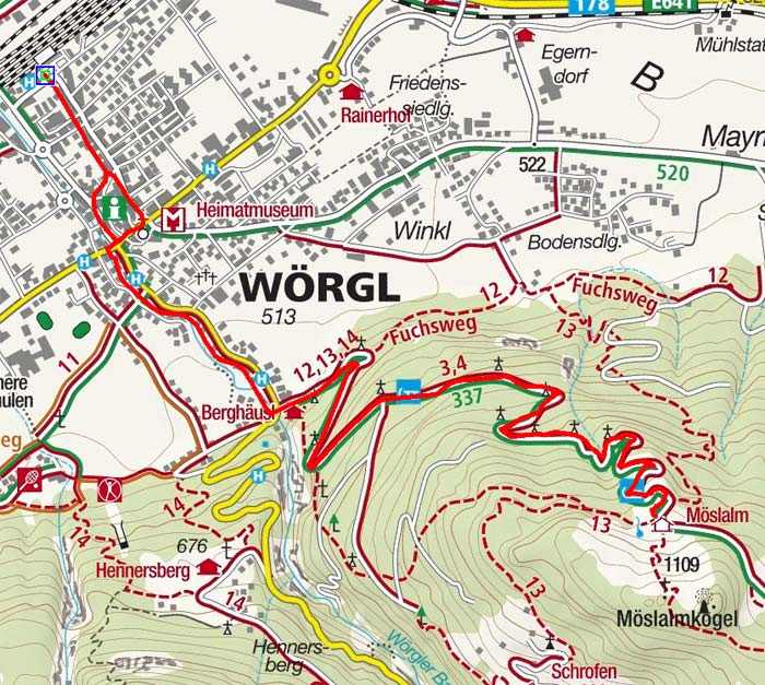 Möslalm von Wörgl Möslalm von Wörgl