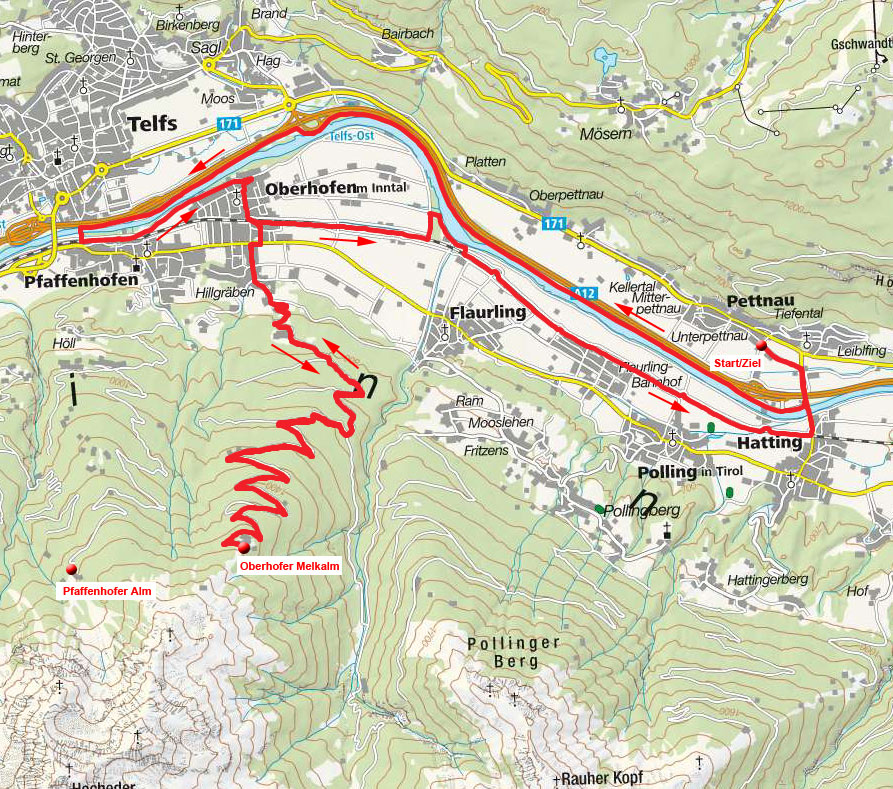 Oberhofer Melkalm von Pettnau Oberhofer Melkalm von Pettnau