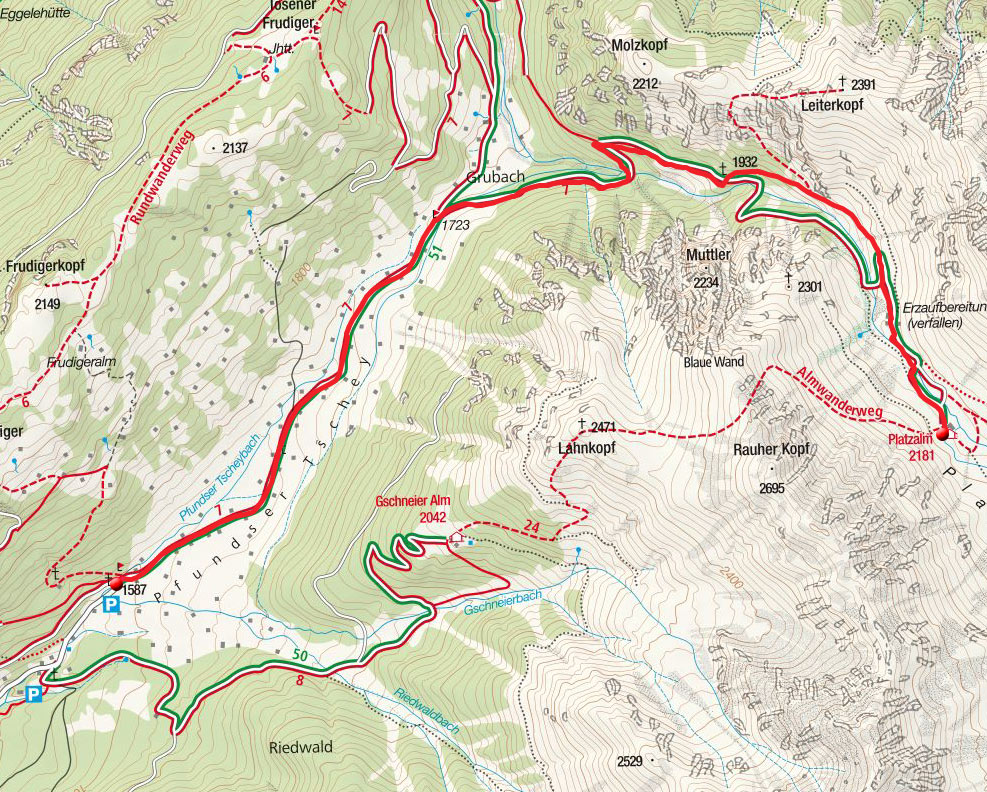 Platzeralm von Greit Platzeralm von Greit
