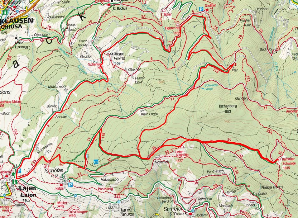 Ramitzler Schwaige – Unterpulghütte von Lajen Ramitzler Schwaige – Unterpulghütte von Lajen