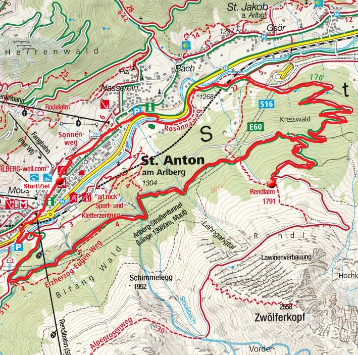 Rendlalm von St. Anton Rendlalm von St. Anton