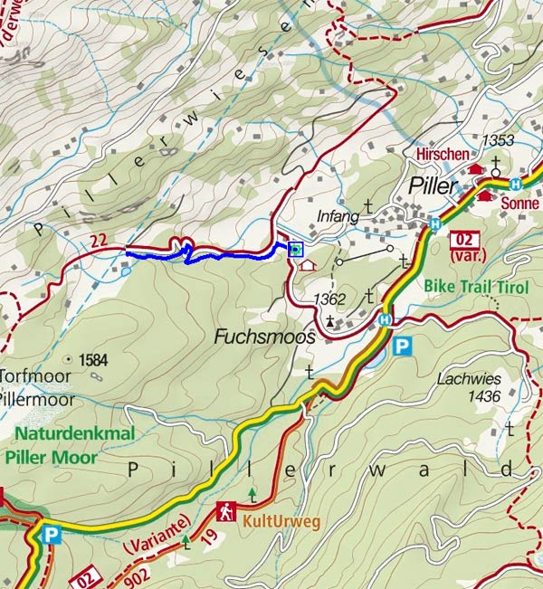 Rodelbahn Piller im Pitztal Rodelbahn Piller im Pitztal