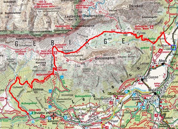 Kleine Wettersteingebirge-Durchquerung Kleine Wettersteingebirge-Durchquerung