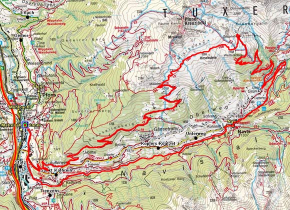 Seapn Alm-Mislalm Rundtour von Matrei Seapn Alm-Mislalm Rundtour von Matrei