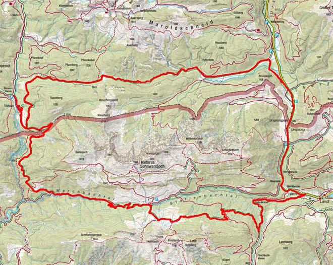 Von Valepp um das Hintere Sonnwendjoch Von Valepp um das Hintere Sonnwendjoch
