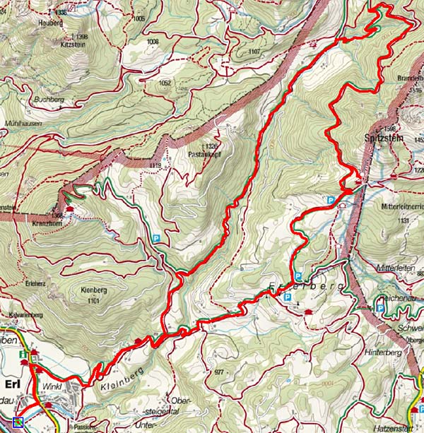 Spitzstein - Rundfahrt von Erl Spitzstein - Rundfahrt von Erl
