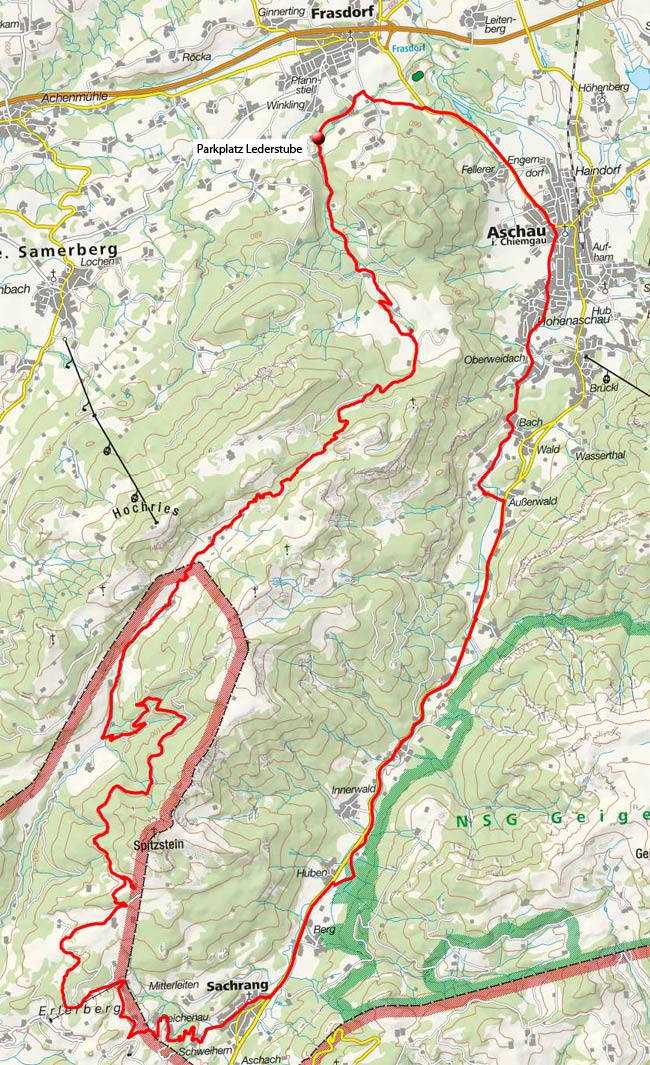 Von Frasdorf um den Spitzstein Von Frasdorf um den Spitzstein
