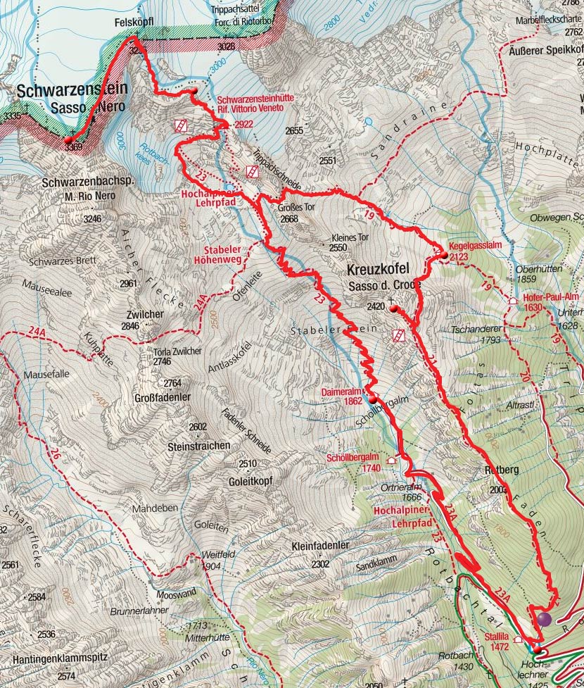 2-Gipfeltour auf der Ahrntaler Sunnsat 2-Gipfeltour auf der Ahrntaler Sunnsat