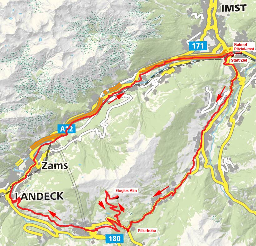 Venet Umrundung mit Gogles Alm Venet Umrundung mit Gogles Alm