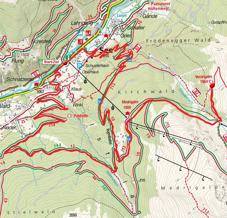 Versingalm von See Versingalm von See