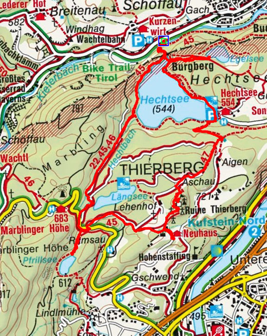 Vier Seen Wanderung von Kiefersfelden Vier Seen Wanderung von Kiefersfelden
