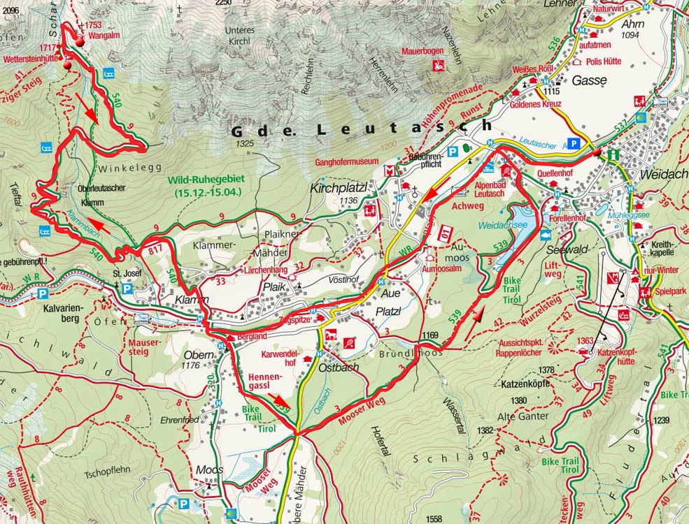 Wangalm von Weidach/Leutasch Wangalm von Weidach/Leutasch