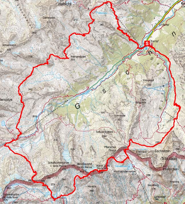 Weißwandkamm Rundtour von Gschnitz (5 - 6 Tagesetappen) Weißwandkamm Rundtour von Gschnitz (5 - 6 Tagesetappen)
