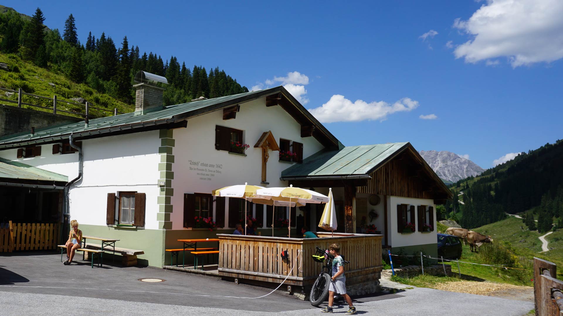 Tritsch-Alpe von St. Anton Tritsch-Alpe von St. Anton