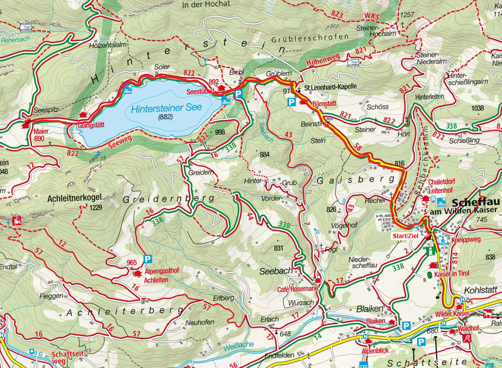 Jausenstation Maier & Hintersteiner See von Scheffau Jausenstation Maier & Hintersteiner See von Scheffau