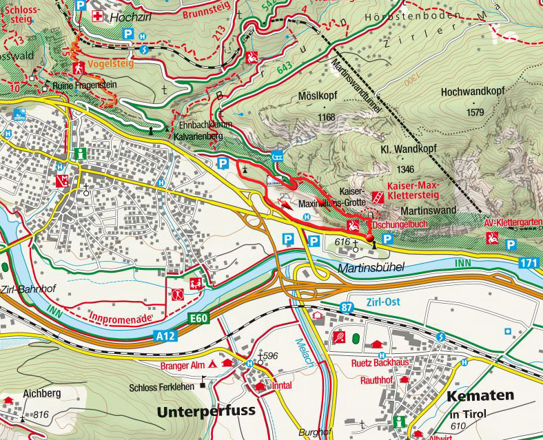 Kaiser-Max-Klettersteig Sektion I Kaiser-Max-Klettersteig Sektion I