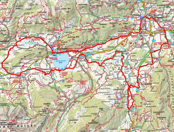 Große Kaiserwinklrunde von Kössen Große Kaiserwinklrunde von Kössen