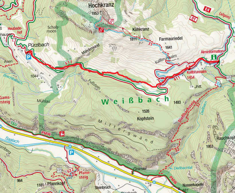 Jausenstation Kallbrunnalm & Kashüttn von Pürzlbach Jausenstation Kallbrunnalm & Kashüttn von Pürzlbach