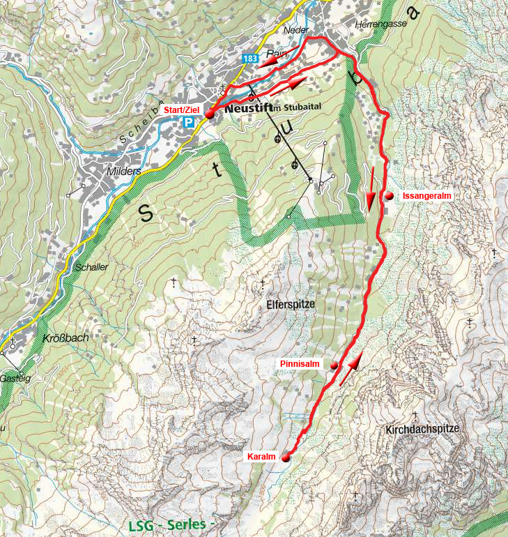 Karalm von Neustift Karalm von Neustift