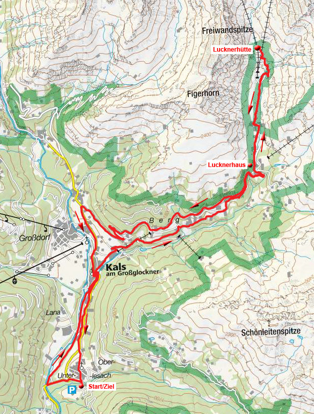 Alpengasthof Lucknerhaus & Lucknerhütte von Lesach Alpengasthof Lucknerhaus & Lucknerhütte von Lesach