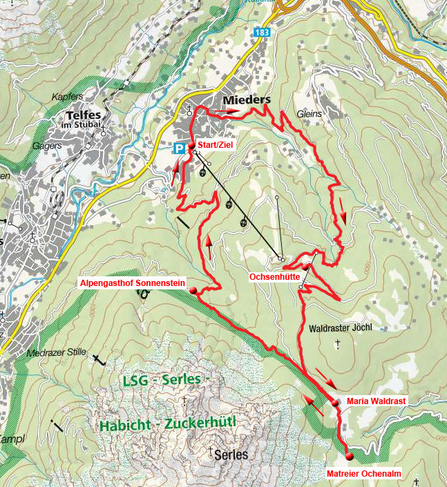 Matreier Ochsenalm & Alpengasthof Sonnenstein Rundfahrt Matreier Ochsenalm & Alpengasthof Sonnenstein Rundfahrt