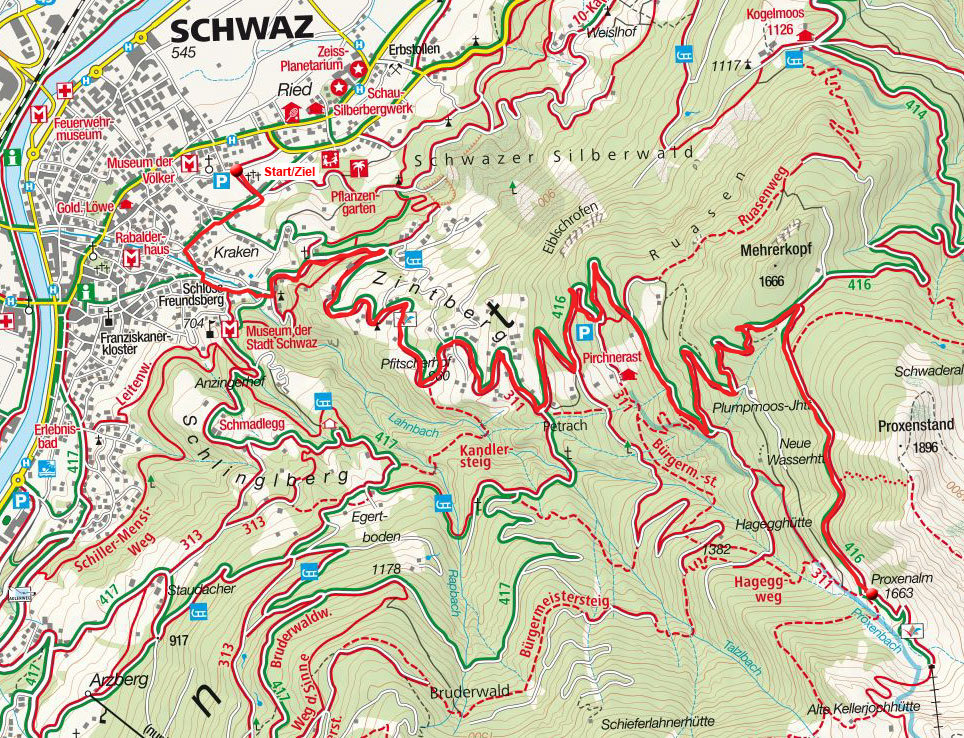 Proxenalm von Schwaz Proxenalm von Schwaz