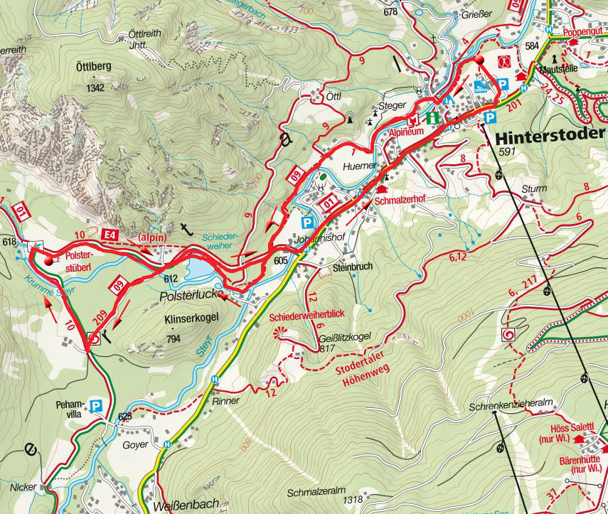 Schiederweiher von Hinterstoder Schiederweiher von Hinterstoder