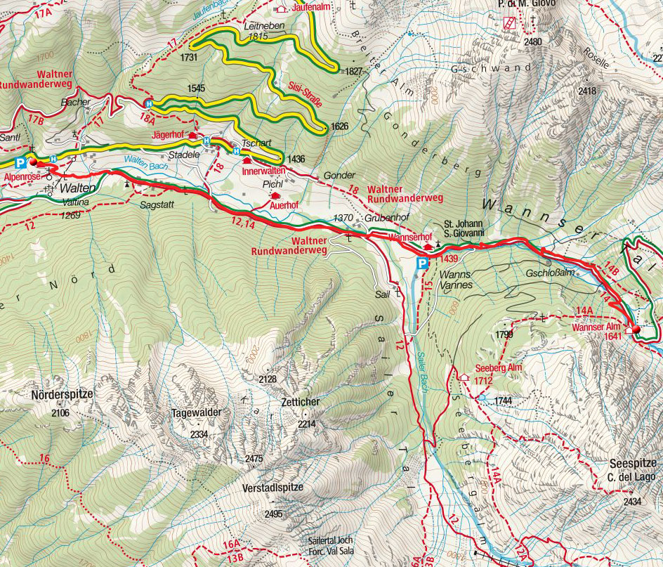 Wanser Alm von Walten Wanser Alm von Walten